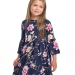 Платье для девочек Mini Maxi, модель 6531, цвет синий/мультиколор