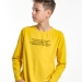 Лонгслив для мальчиков Mini Maxi, модель 1988, цвет горчичный
