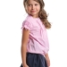 Блузка для девочек Mini Maxi, модель 3331, цвет розовый/мультиколор