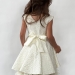 Платье для девочки праздничное БУШОН ST36, цвет айвори