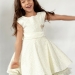 Платье для девочки праздничное БУШОН ST36, цвет айвори