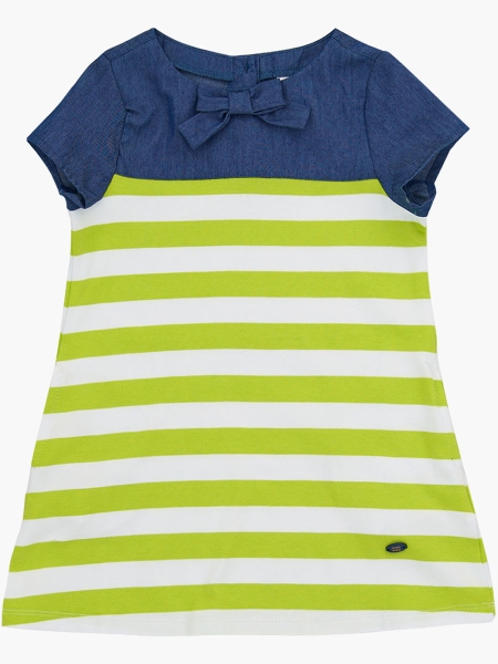Платье для девочек Mini Maxi, модель 2843, цвет салатовый - Платья для девочек с коротким рукавом