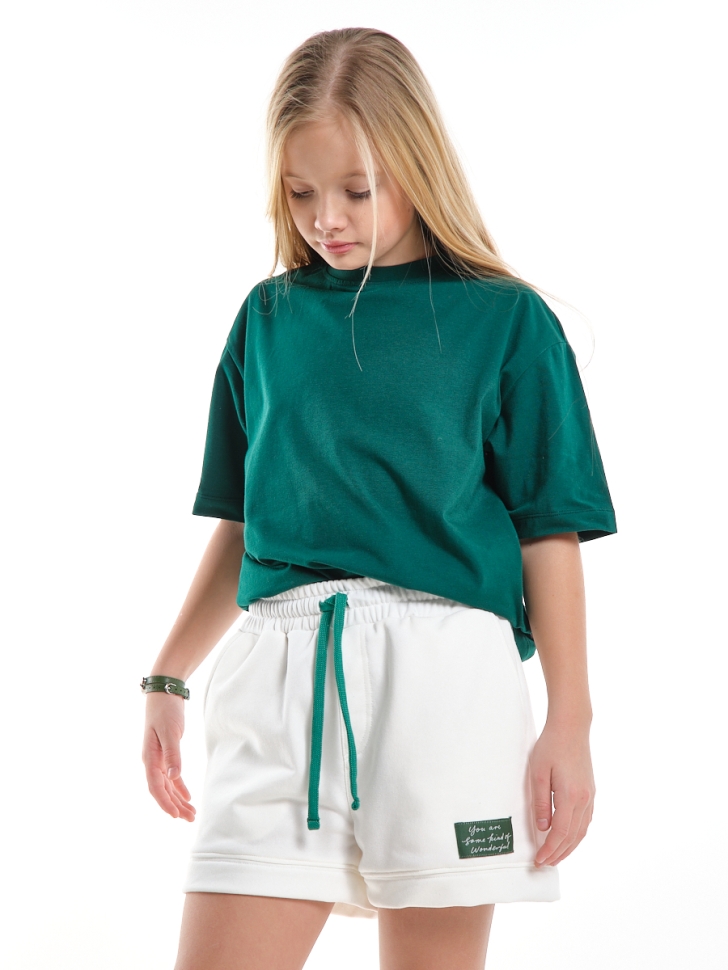 Шорты для девочек Mini Maxi, модель 7628, цвет белый - Шорты для девочек