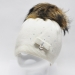 Шапка для девочки Буше, Миалт белый