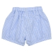 Шорты для девочек Mini Maxi, модель 4538, цвет голубой/клетка