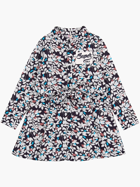 Платье для девочек Mini Maxi, модель 3736, цвет мультиколор - Платья для девочек с длинным рукавом
