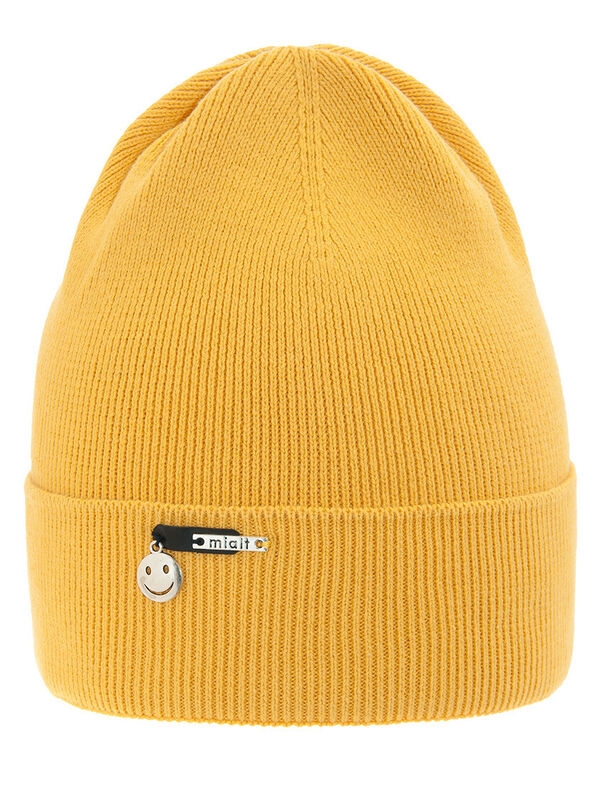 Шапка Флэш, Миалт горчичный, весна-осень - Для девочек весна-осень