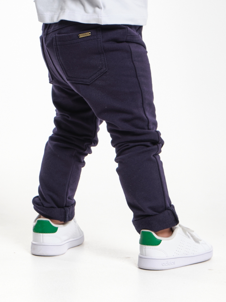 Брюки для девочек Mini Maxi, модель 2103, цвет синий - Брюки свободные