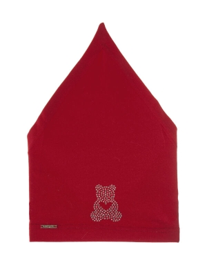 Косынка для девочки Настасья, Миалт красный, лето