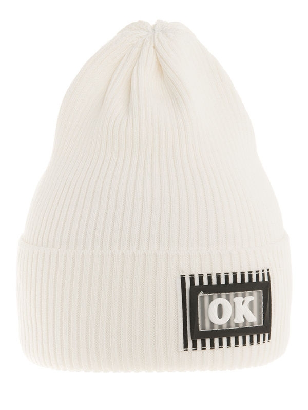 Шапка Вызов, Миалт белый, весна-осень - Для девочек весна-осень