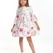 Платье для девочек Mini Maxi, модель 6531, цвет белый/мультиколор