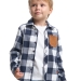 Рубашка для мальчиков Mini Maxi, модель 8014, цвет клетка