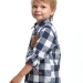 Рубашка для мальчиков Mini Maxi, модель 8014, цвет клетка