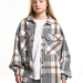 Рубашка для девочек Mini Maxi, модель 8024, цвет клетка