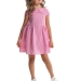 Платье для девочек Mini Maxi, модель 6448, цвет малиновый/клетка