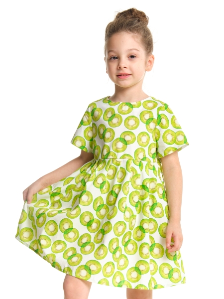 Платье для девочек Mini Maxi, модель 6415, цвет мультиколор - Платья для девочек с коротким рукавом