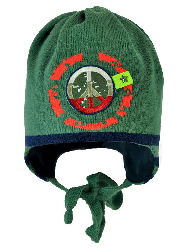 Шапка для мальчика ENJOY kids, Миалт оливковый/темно-синий, весна-осень - Шапки весна-осень