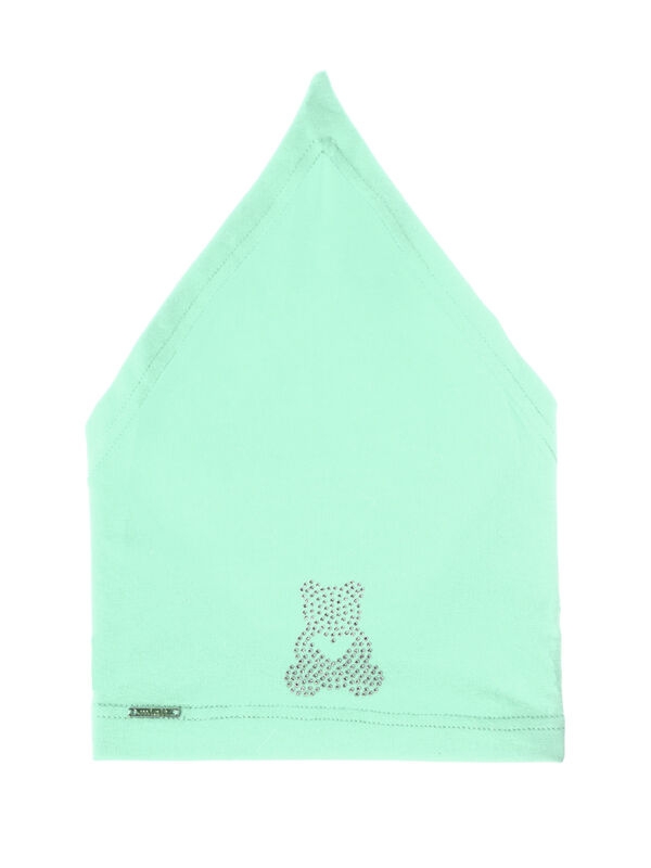 Косынка для девочки Настасья, Миалт ментоловый, лето - Косынки детские