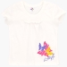 Футболка для девочек Mini Maxi, модель 0040, цвет белый