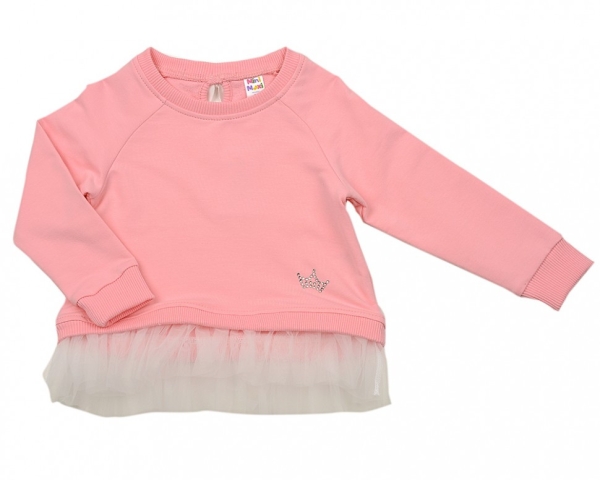 Туника для девочек Mini Maxi, модель 0973, цвет розовый - Туники для девочек