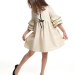 Платье для девочек Mini Maxi, модель 8059, цвет бежевый