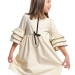 Платье для девочек Mini Maxi, модель 8059, цвет бежевый