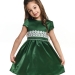 Платье для девочек Mini Maxi, модель 6213, цвет темно-зеленый