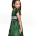 Платье для девочек Mini Maxi, модель 6213, цвет темно-зеленый