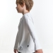 Лонгслив для мальчиков Mini Maxi, модель 6007, цвет белый
