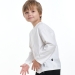 Лонгслив для мальчиков Mini Maxi, модель 6007, цвет белый