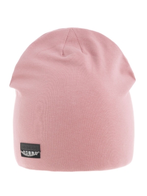 Шапка для девочки Clean, Миалт темно-пудровый, лето