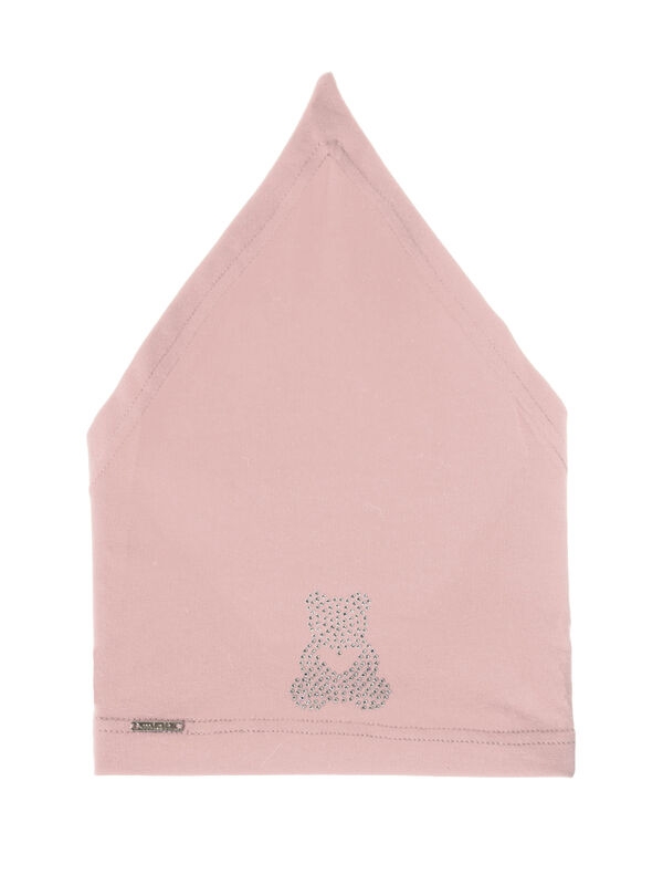 Косынка для девочки Настасья, Миалт пудровый, лето - Косынки детские