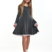 Платье для девочек Mini Maxi, модель 2846, цвет графит
