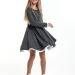 Платье для девочек Mini Maxi, модель 2846, цвет графит