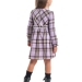 Платье для девочек Mini Maxi, модель 7351, цвет сиреневый/клетка