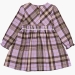 Платье для девочек Mini Maxi, модель 7351, цвет сиреневый/клетка