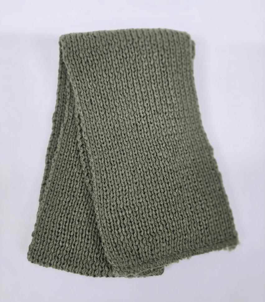 Шарф детский CWZ 03 (9/12) св.хаки - Манишки детские