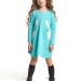 Платье для девочек Mini Maxi, модель 4985, цвет бирюзовый