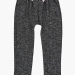 Брюки для девочек Mini Maxi, модель 0971, цвет черный/меланж