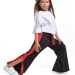 Брюки для девочек Mini Maxi, модель 7169, цвет черный/красный