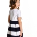 Платье для девочек Mini Maxi, модель 1412, цвет белый/синий