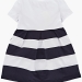 Платье для девочек Mini Maxi, модель 1412, цвет белый/синий