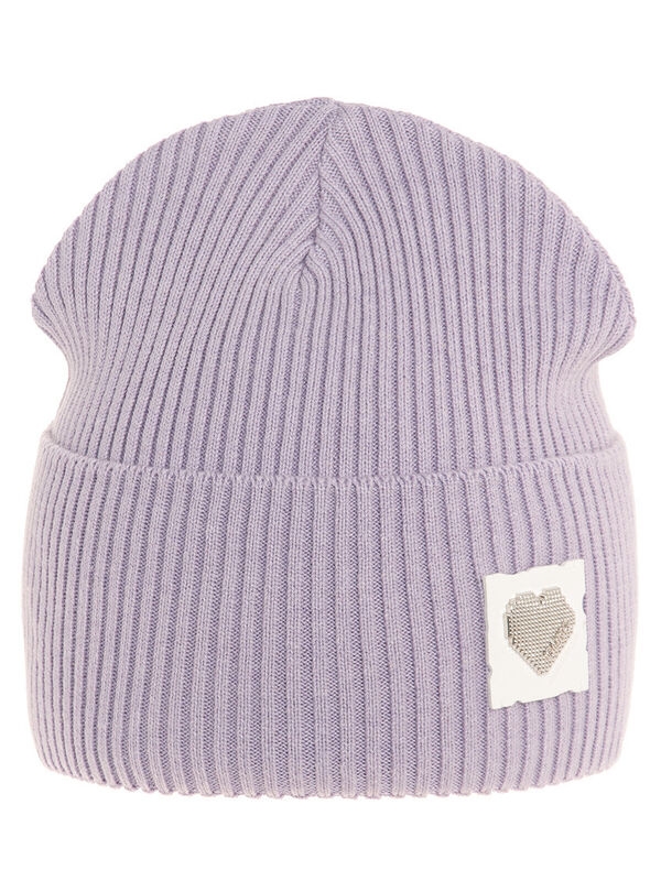 Шапка для девочки Матрица, Миалт светло-сиреневый, весна-осень - Для девочек весна-осень