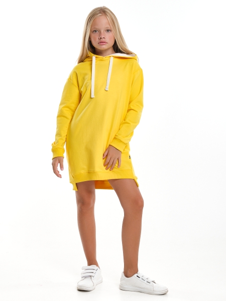 Платье для девочек Mini Maxi, модель 7500, цвет желтый - Платья для девочек с длинным рукавом