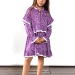 Платье для девочки нарядное БУШОН ST60, цвет фиолетовый