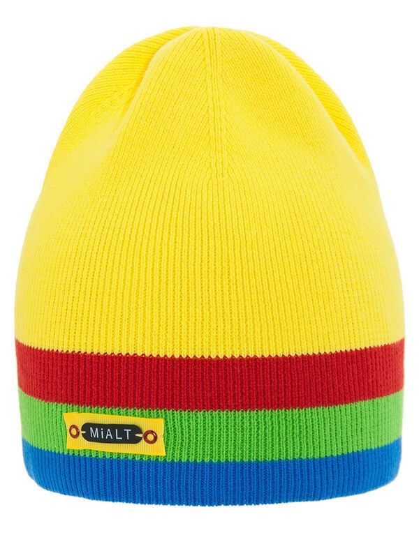 Шапка Параллель, Миалт желтый, весна-осень - Для девочек весна-осень
