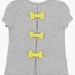 Футболка для девочек Mini Maxi, модель 2851, цвет серый