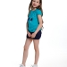 Комплект для девочек Mini Maxi, модель 3419, цвет бирюзовый