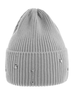 Шапка для девочки Вальтера, Миалт светло-серый, весна-осень