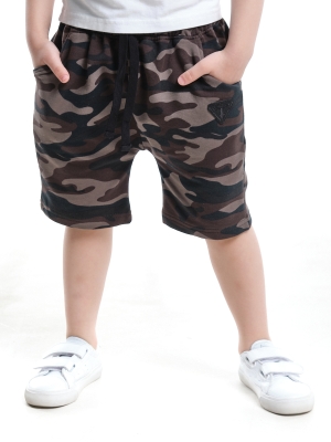 Шорты для мальчиков Mini Maxi, модель 7899, цвет камуфляж